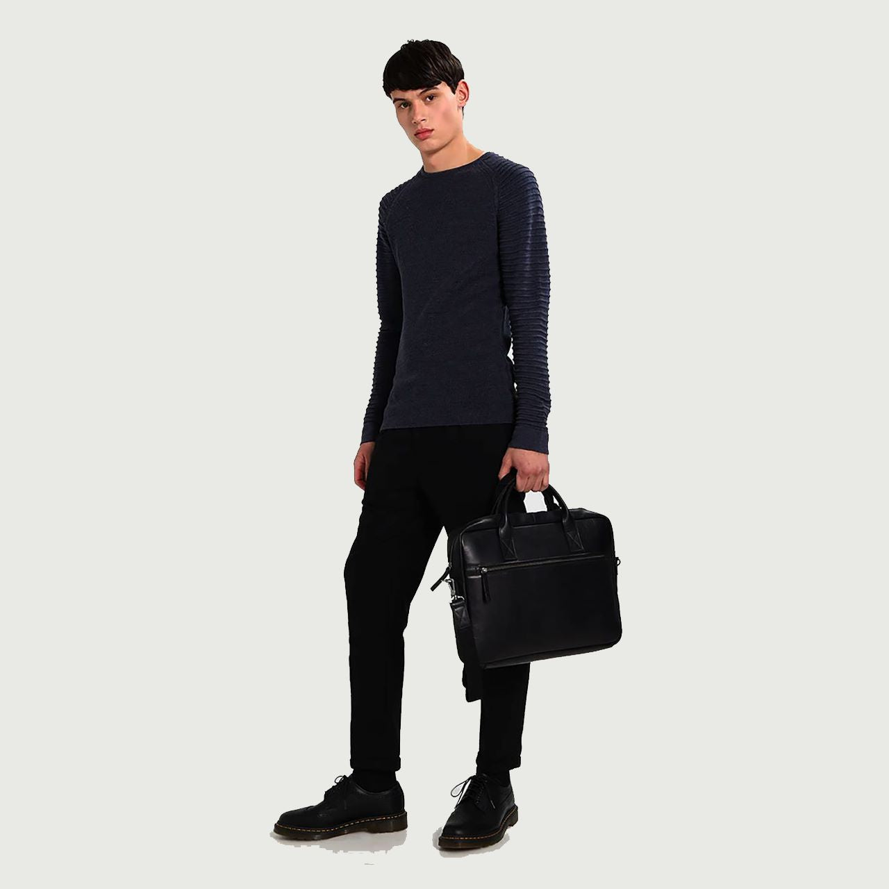 Sac en cuir véritable Business man - PixaMaoc