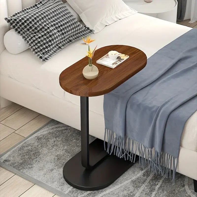 Pixa Table d'Appoint Haute Salon en Forme de C
