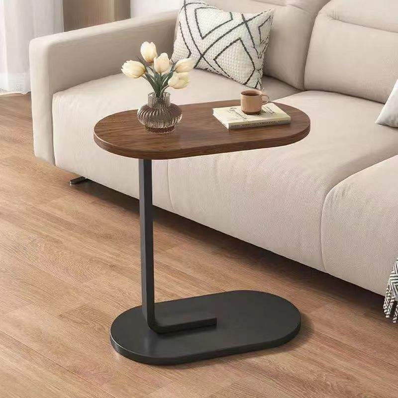 Pixa Table d'Appoint Haute Salon en Forme de C
