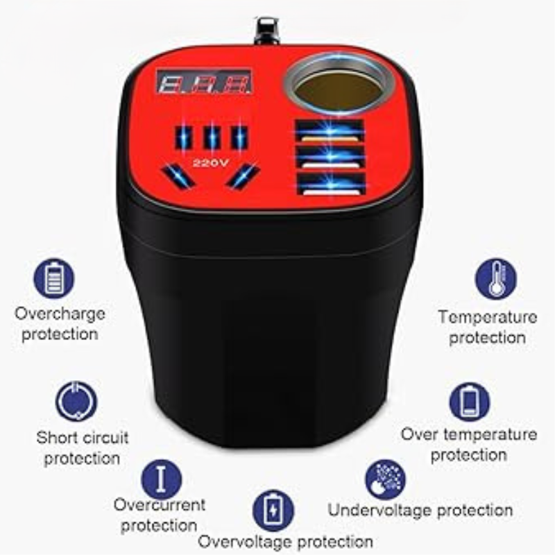 PIXA prise d'alimentation multifonctionnelle pour voitures et camions