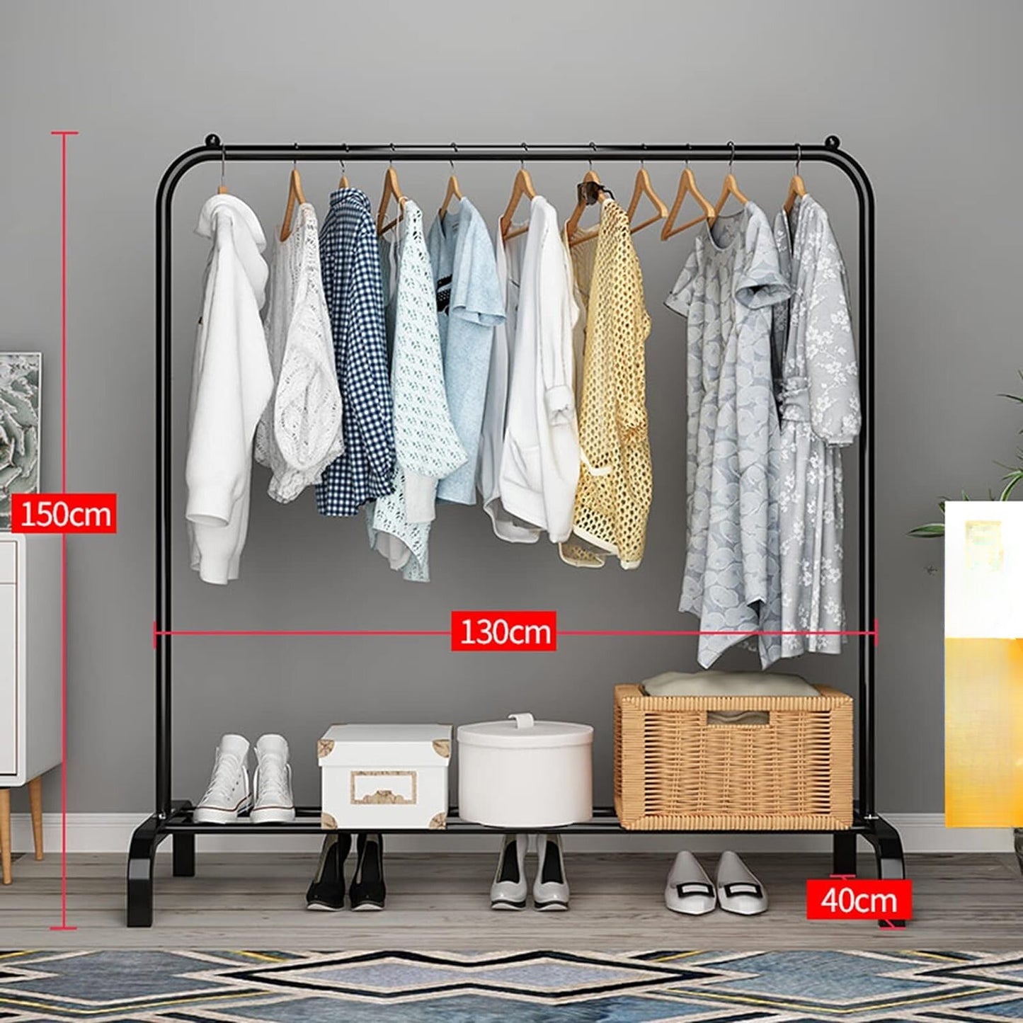 Pixa Porte Vêtements en Métal