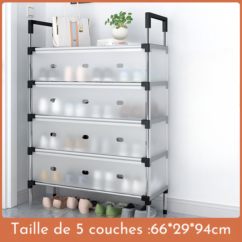 Armoire à chaussures multicouche simple
