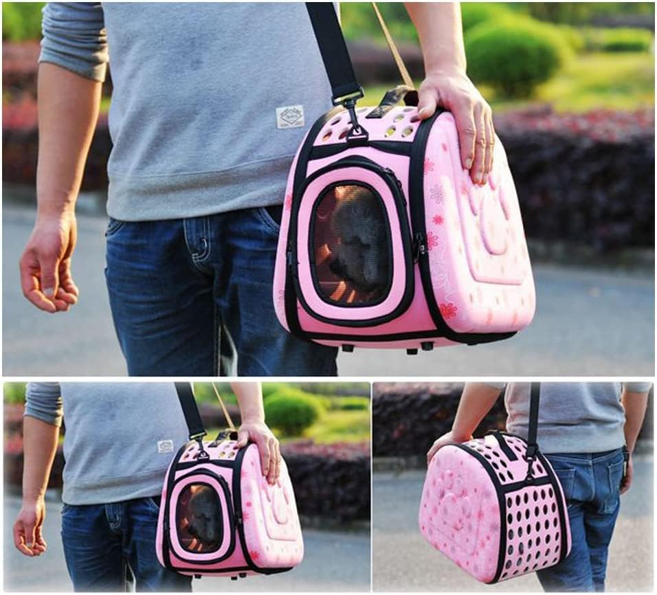 Sac de Voyage Pliable pour Petits Chats et Chiens