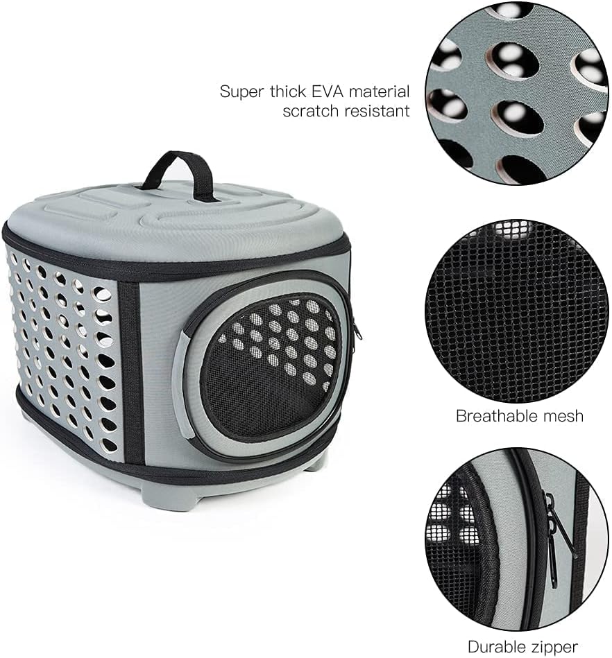 PIXA sac de transport pliable pour chat