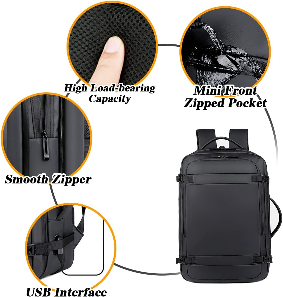 Hayoo Pixa Sac a doc extensible de voyage