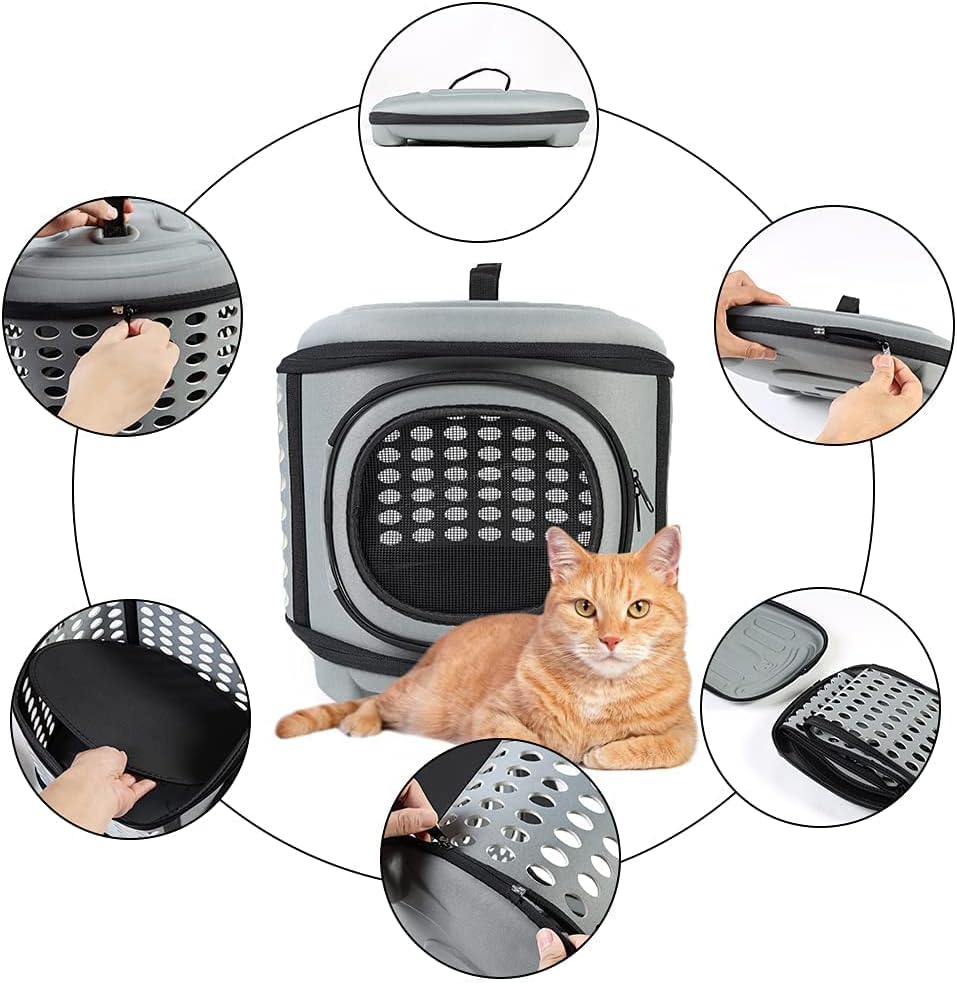PIXA sac de transport pliable pour chat