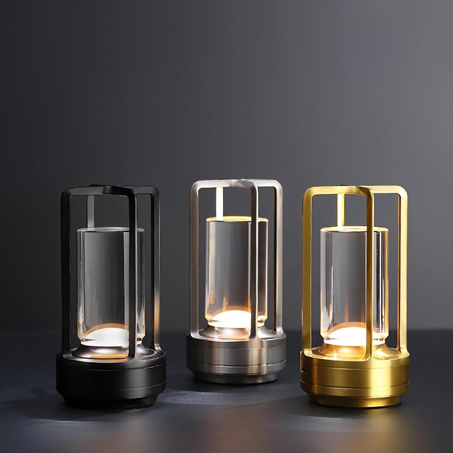Lampe de Table de Bar et Chevet de Luxe légère Rechargeable