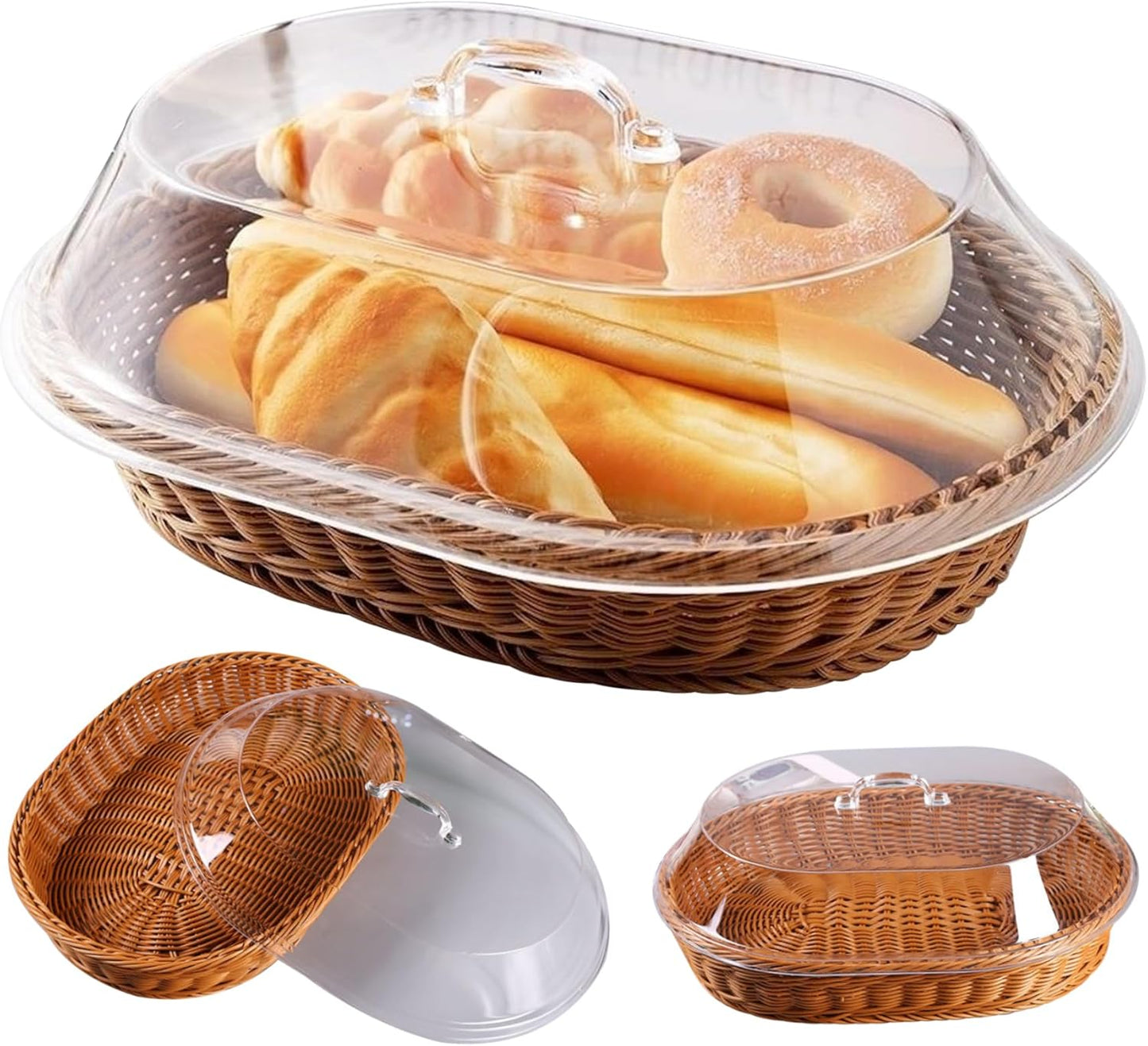 Panier Avec Couvercle Pour La Nourriture