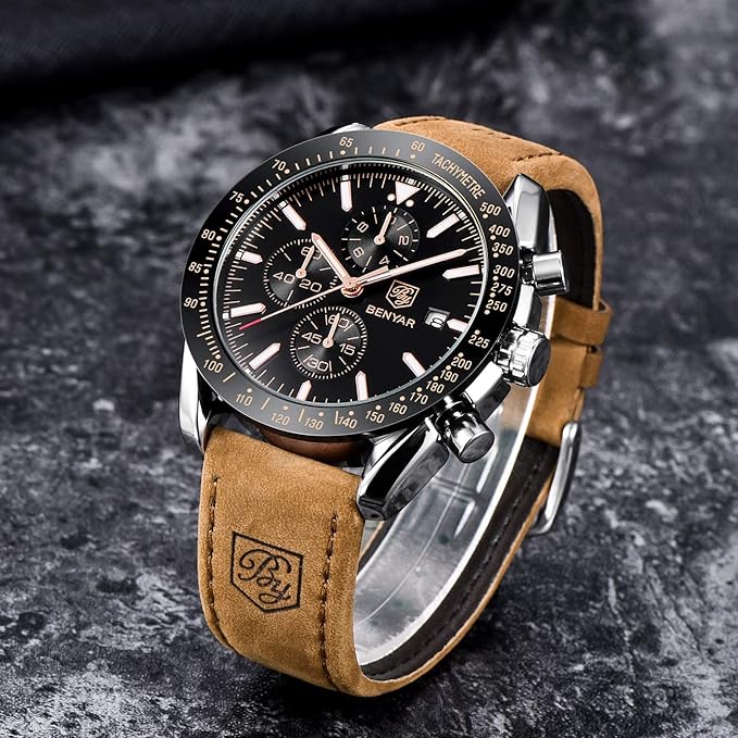 Montre de luxe benyar pour hommes