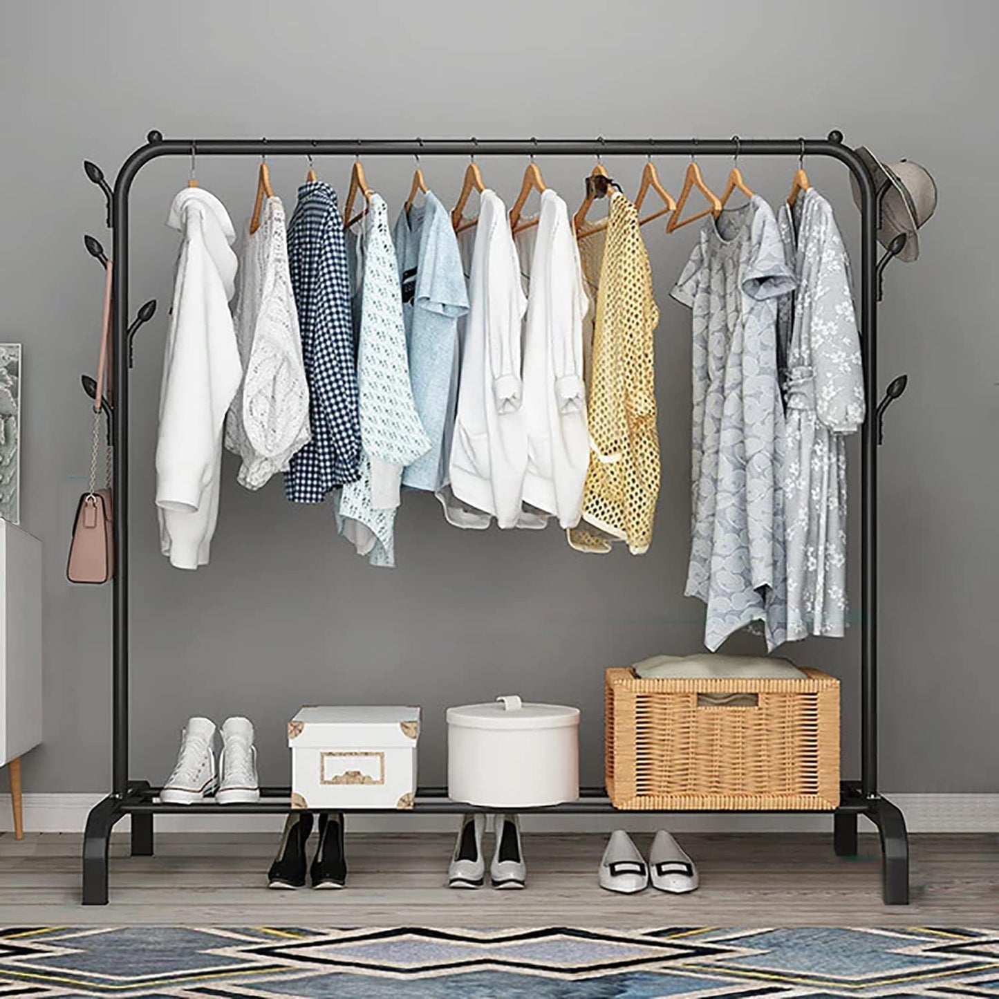 Pixa Porte Vêtements en Métal