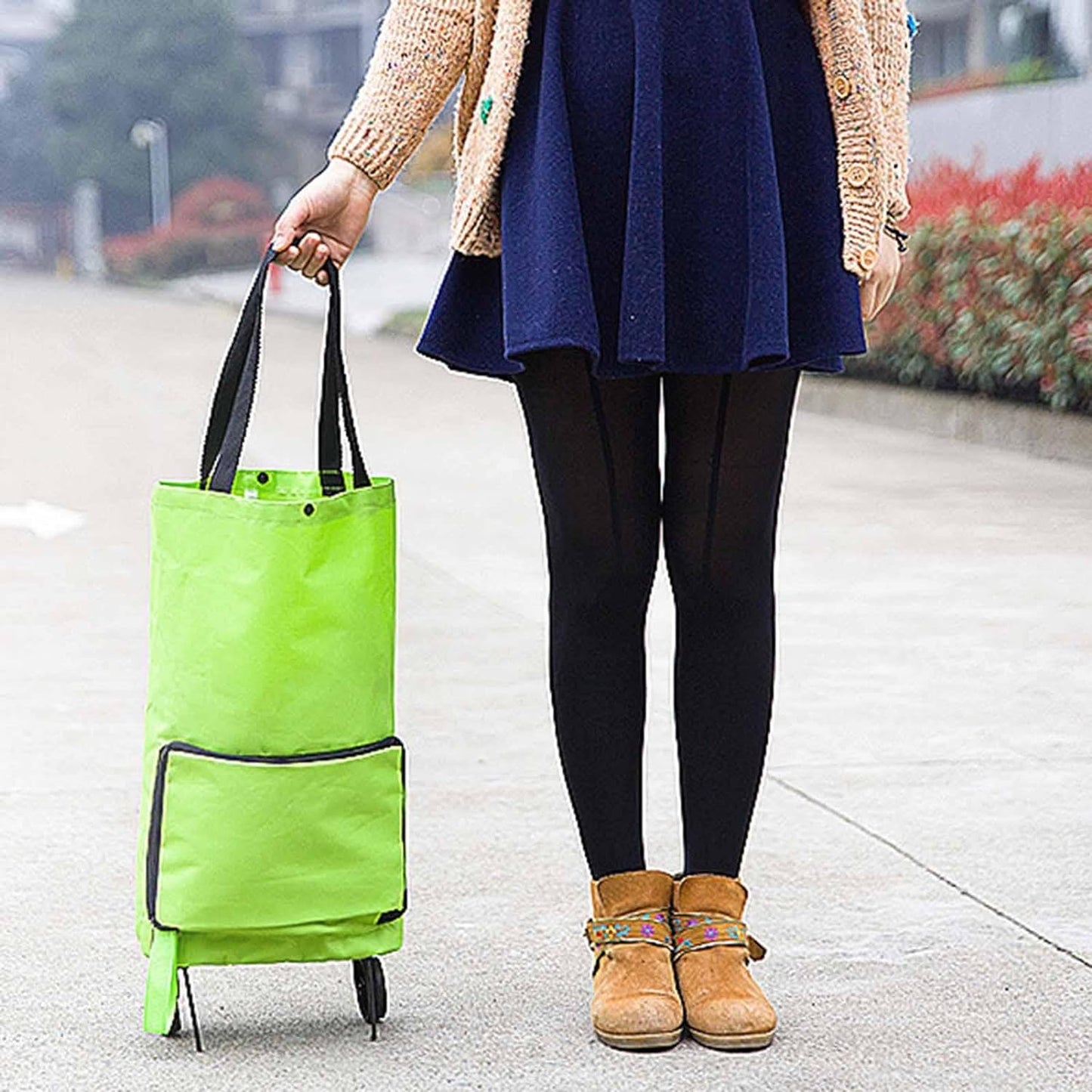 Sac à roulettes étanche avec fermeture éclair