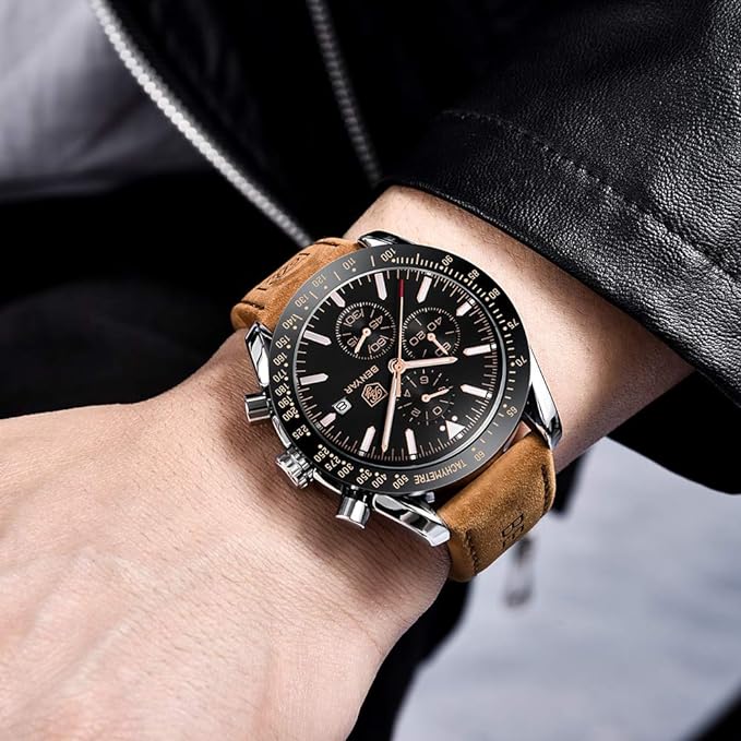 Montre de luxe benyar pour hommes