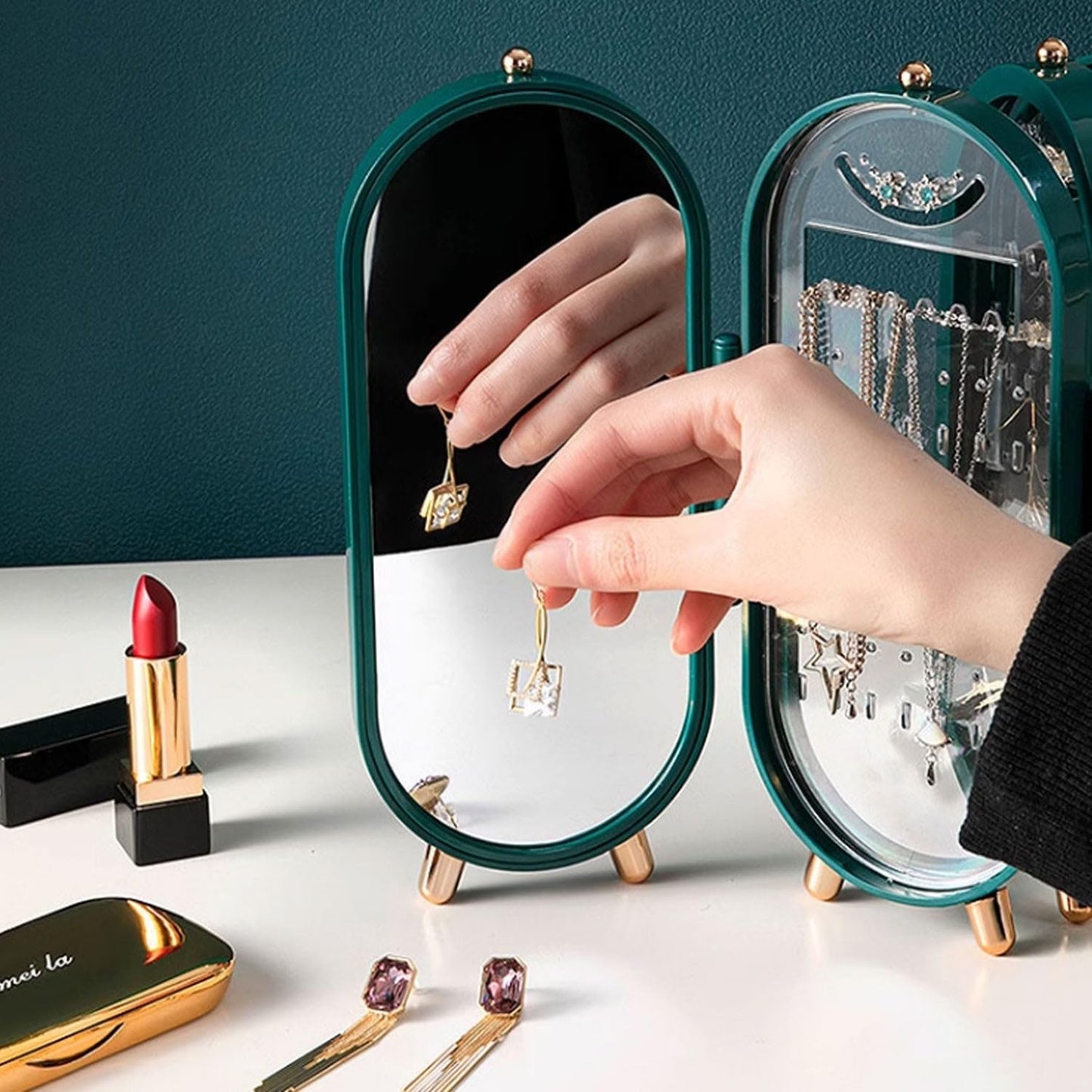 Pixa Boîte à Bijoux Forme d'écran tridimensionnel