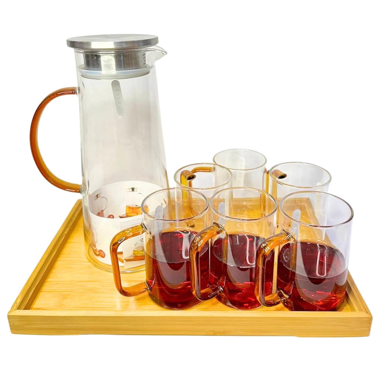 Ensemble de verrerie élégant en cristal moderne