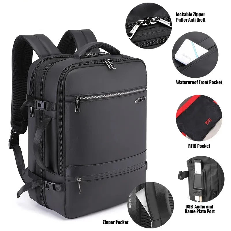 Sac à dos de voyage extensible extra large