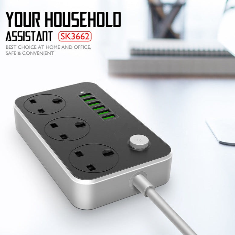 Plustar Multiprise SC3604 USB - PixaMaoc