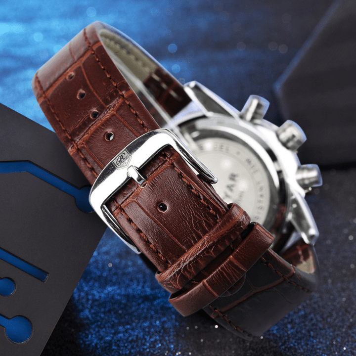 Montre de luxe chronographe Benyar - PixaMaoc