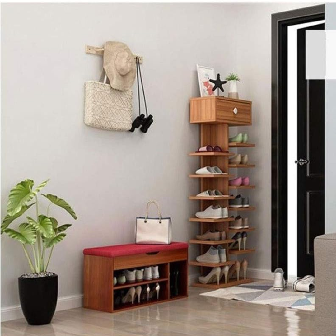 Étagère à chaussures Pixa en bois - PixaMaoc