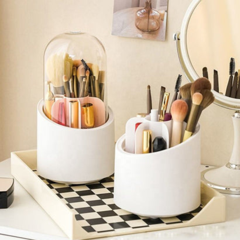 Organisateur de Maquillage PIXA Pivotant 360° avec Housse Transparente