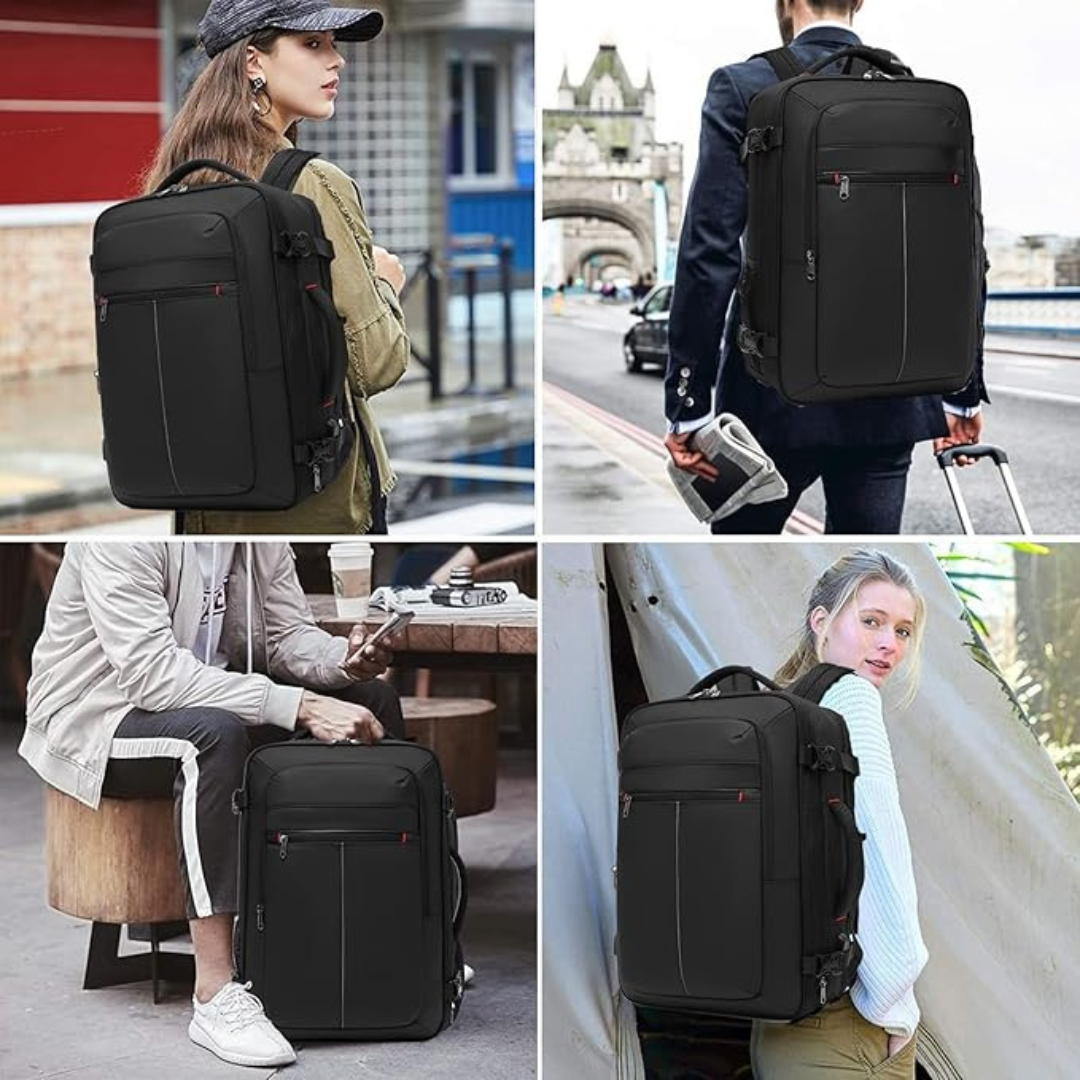 Sac à dos pour ordinateur portable Pixa de qualité supérieure avec port USB externe