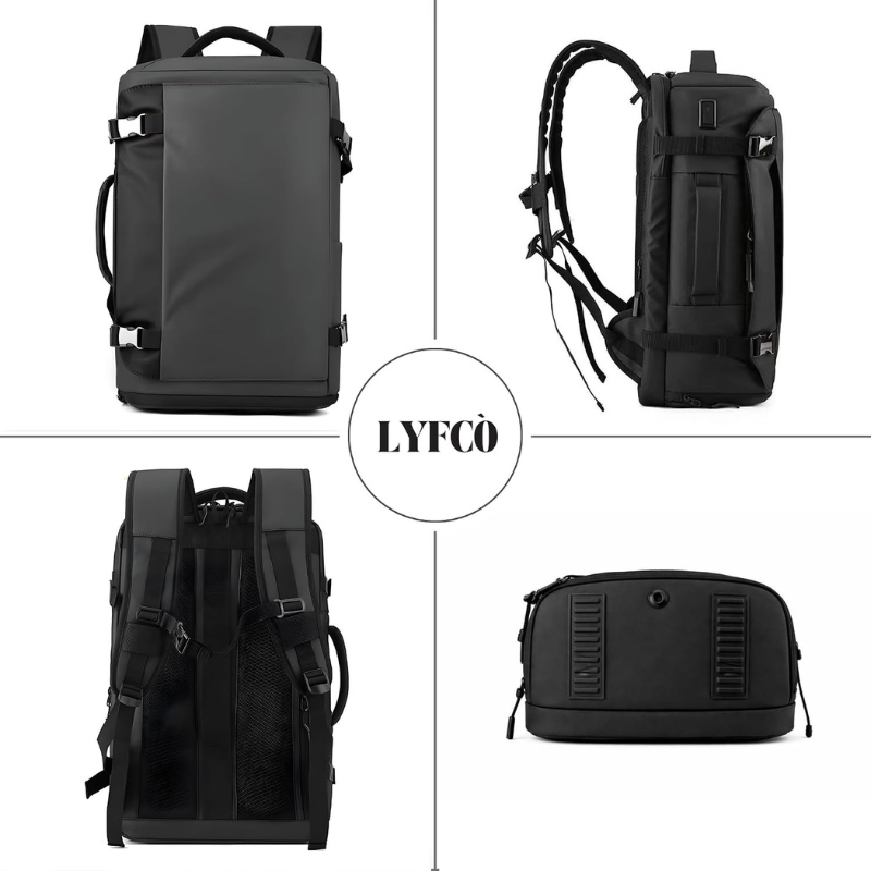 PIXA Sac à Dos de Voyage Intelligent pour Homme & Femme – Pratique, Grande Capacité et Idéal pour les Déplacements