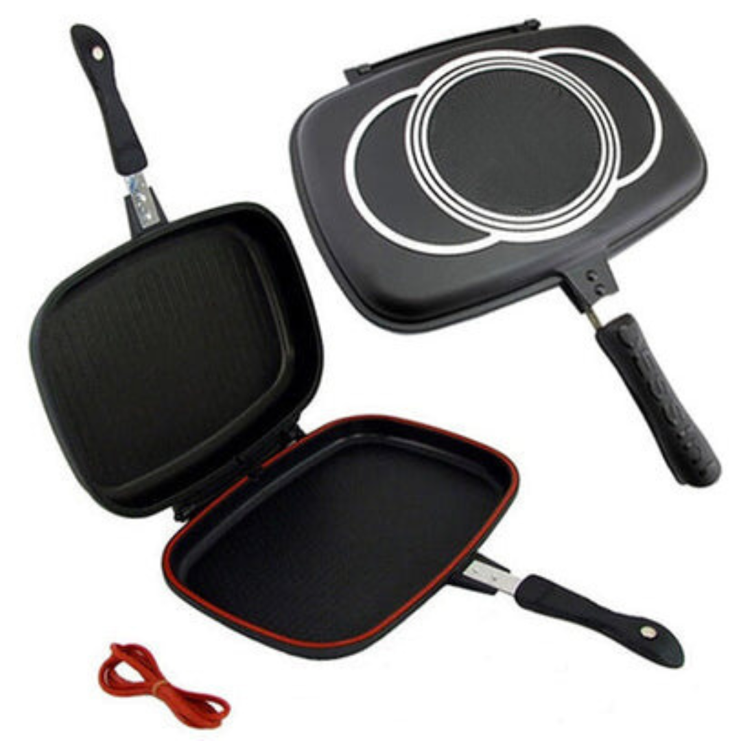 Poêle Pixa Double Grill Antiadhésif