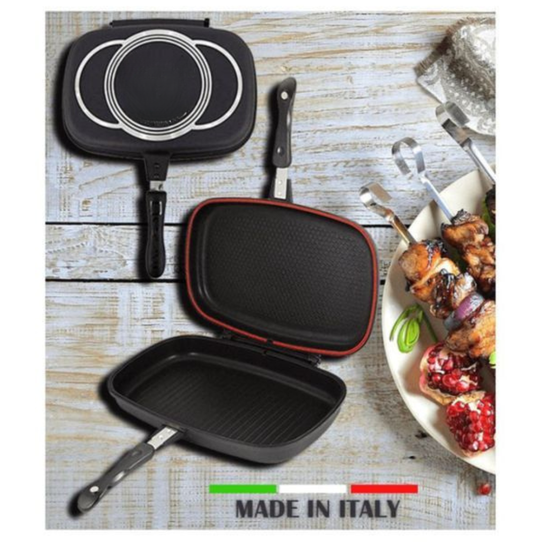 Poêle Pixa Double Grill Antiadhésif