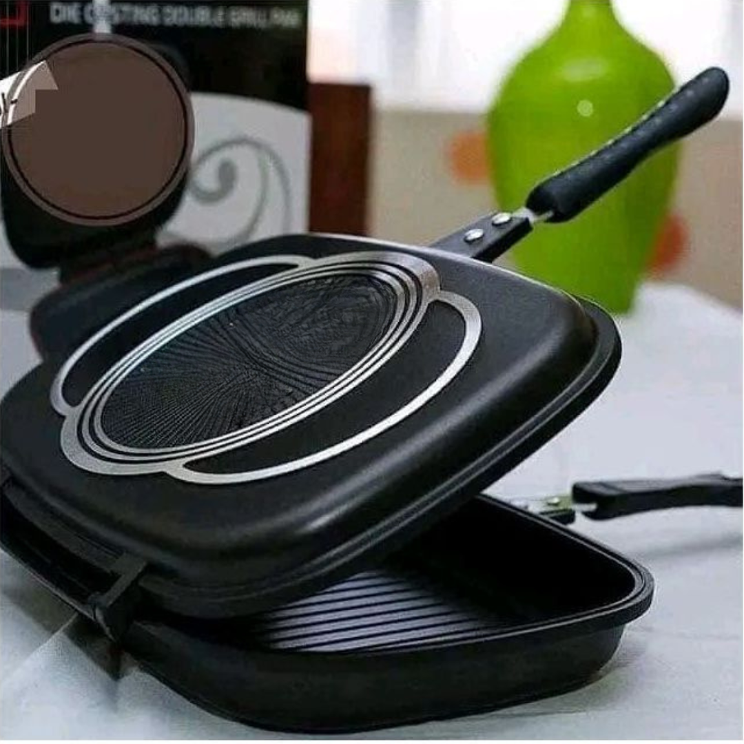 Poêle Pixa Double Grill Antiadhésif