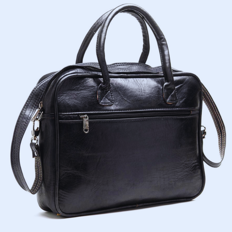 Sac en cuir véritable Business man - PixaMaoc