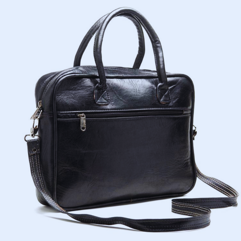 Sac en cuir véritable Business man - PixaMaoc