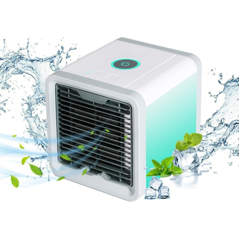 Mini climatiseur portable USB 7 couleurs LED - PixaMaoc