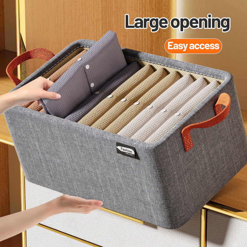 Pixa Boîte de rangement pour vêtements multifonctionnel lavable