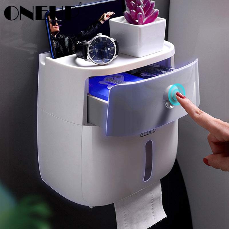 Distributeur de tissus pixa de salle de bain