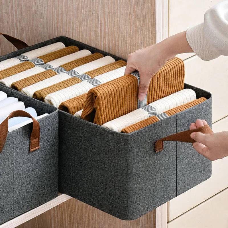 Pixa Boîte de rangement pour vêtements multifonctionnel lavable
