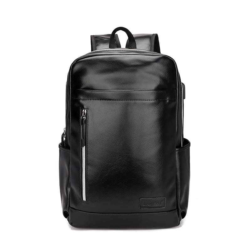 Sac à dos en cuir pour homme d'affaires