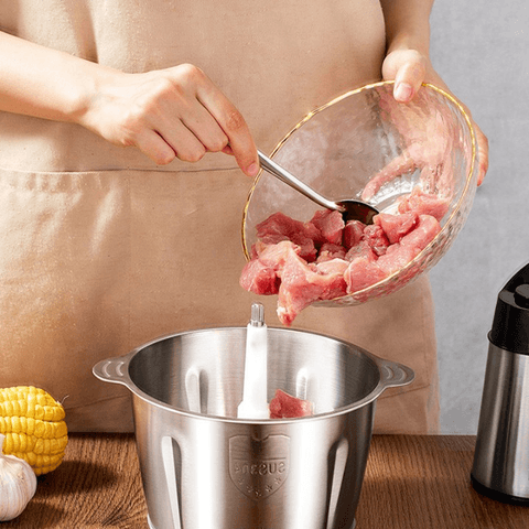 Haket Hachoir Pixa Électrique Avec Bol Acier Inox - PixaMaoc