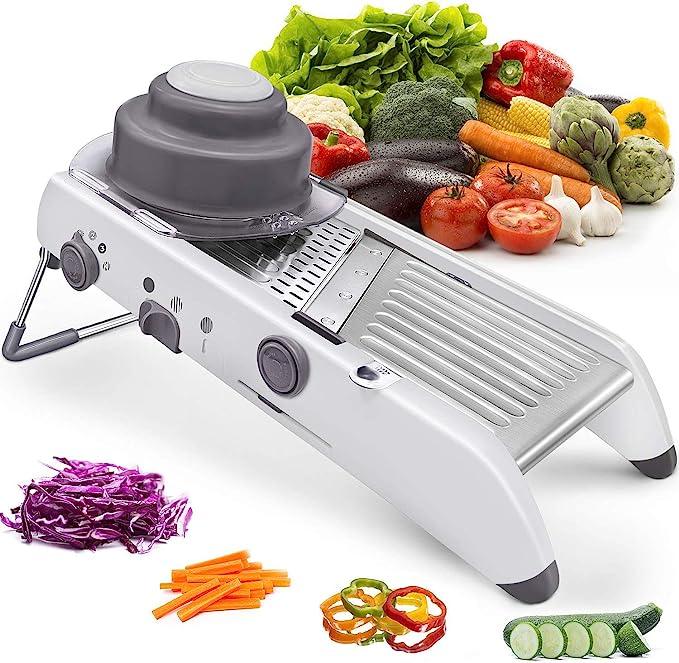 Edira Mandoline Multifonctions pour Fruits et Légumes - PixaMaoc