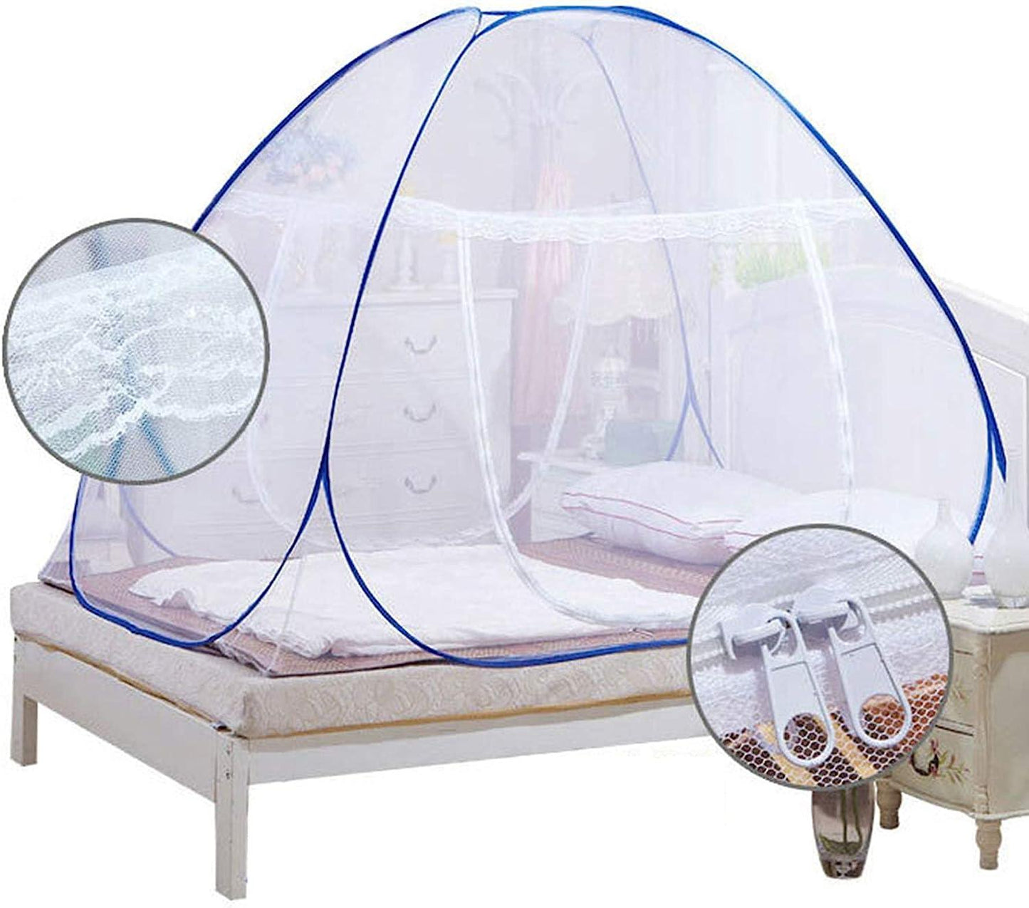 Moustiquaire Entièrement fermé Autonome pliable - PixaMaoc