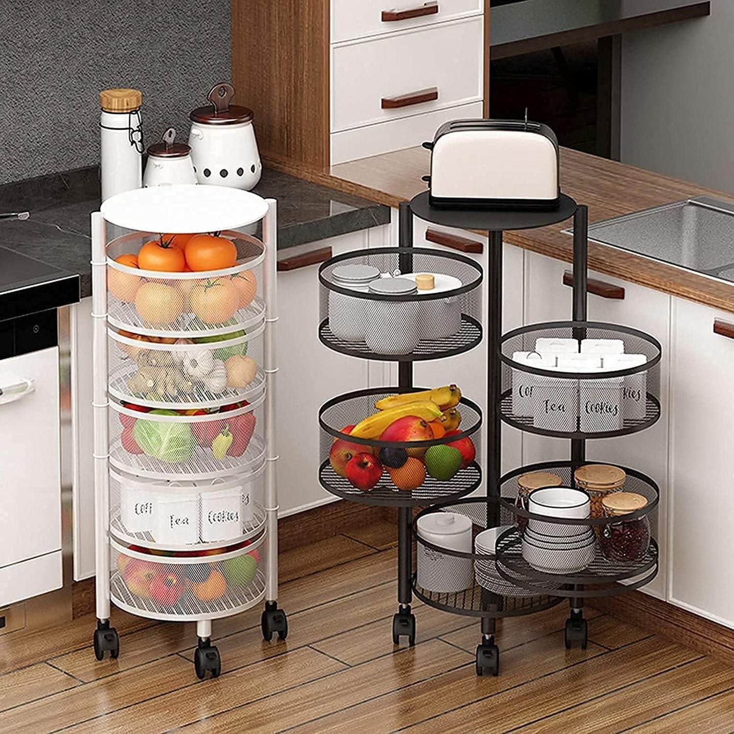 Fergal étagère de rangement rotative pixa pour cuisine - PixaMaoc