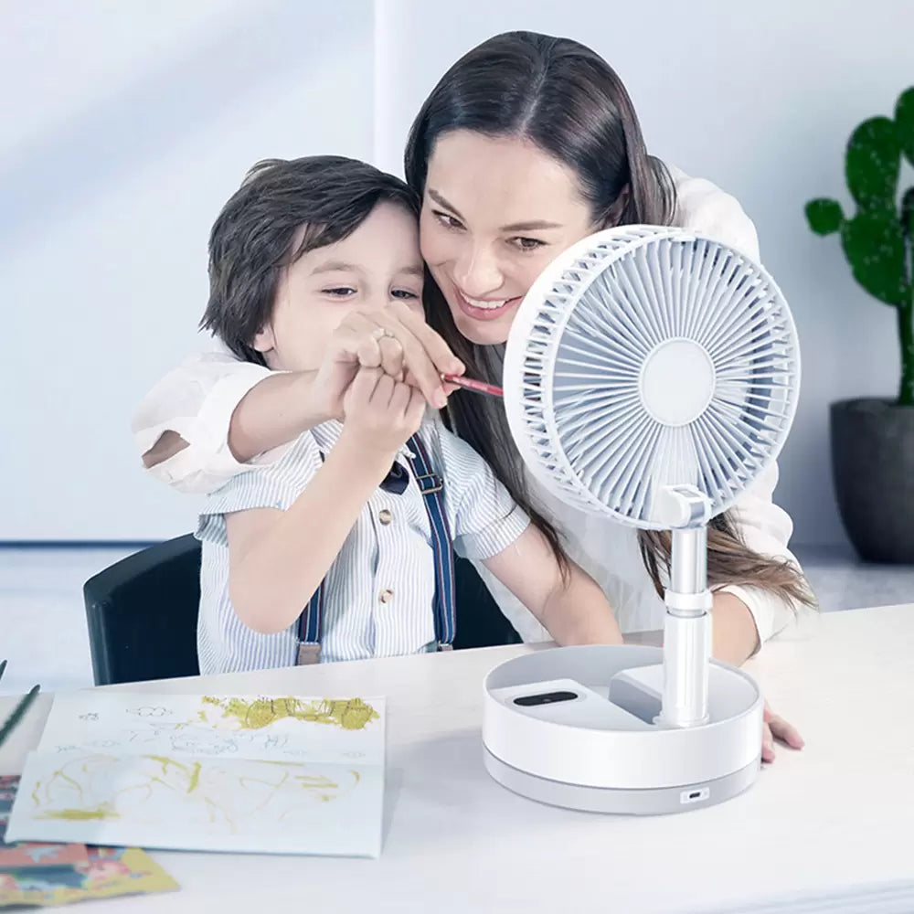 Easy Pixa Mini ventilateur de bureau à batterie rechargeable - PixaMaoc