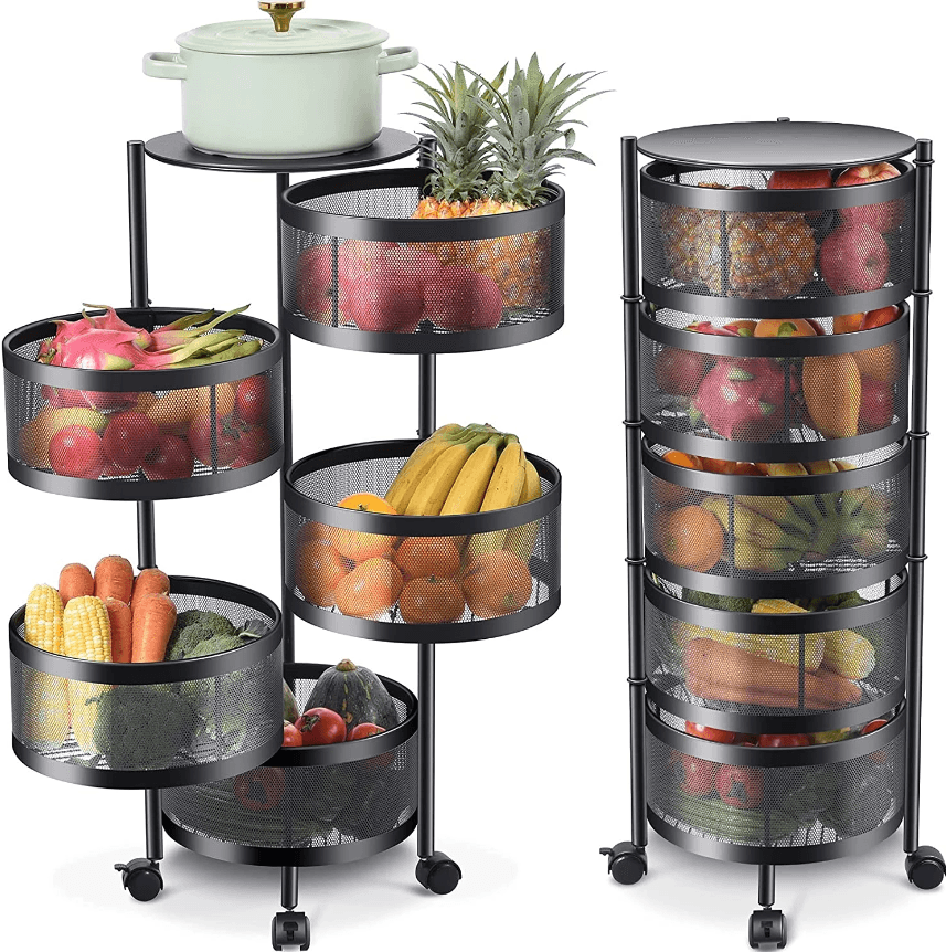 Fergal étagère de rangement rotative pixa pour cuisine - PixaMaoc