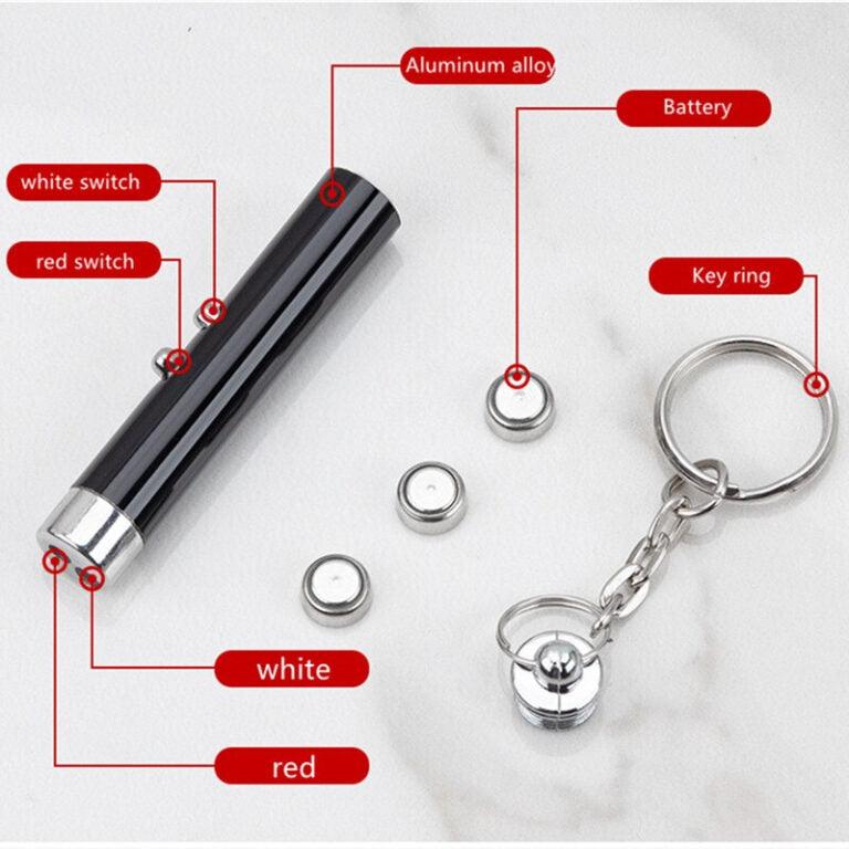 Plumire Pixa stylo pointeur lumineux rouge pour animaux - PixaMaoc