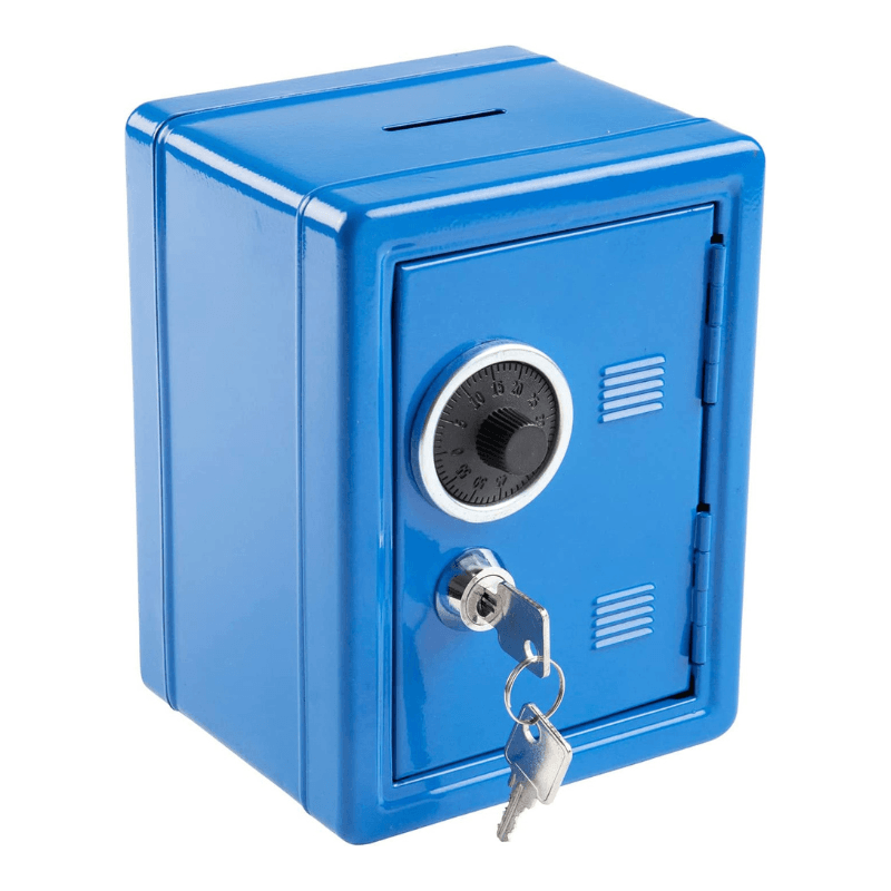 Tirelire Coffre-fort en Métal pour Enfants - PixaMaoc