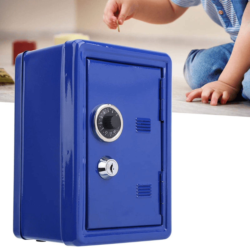 Tirelire Coffre-fort en Métal pour Enfants - PixaMaoc