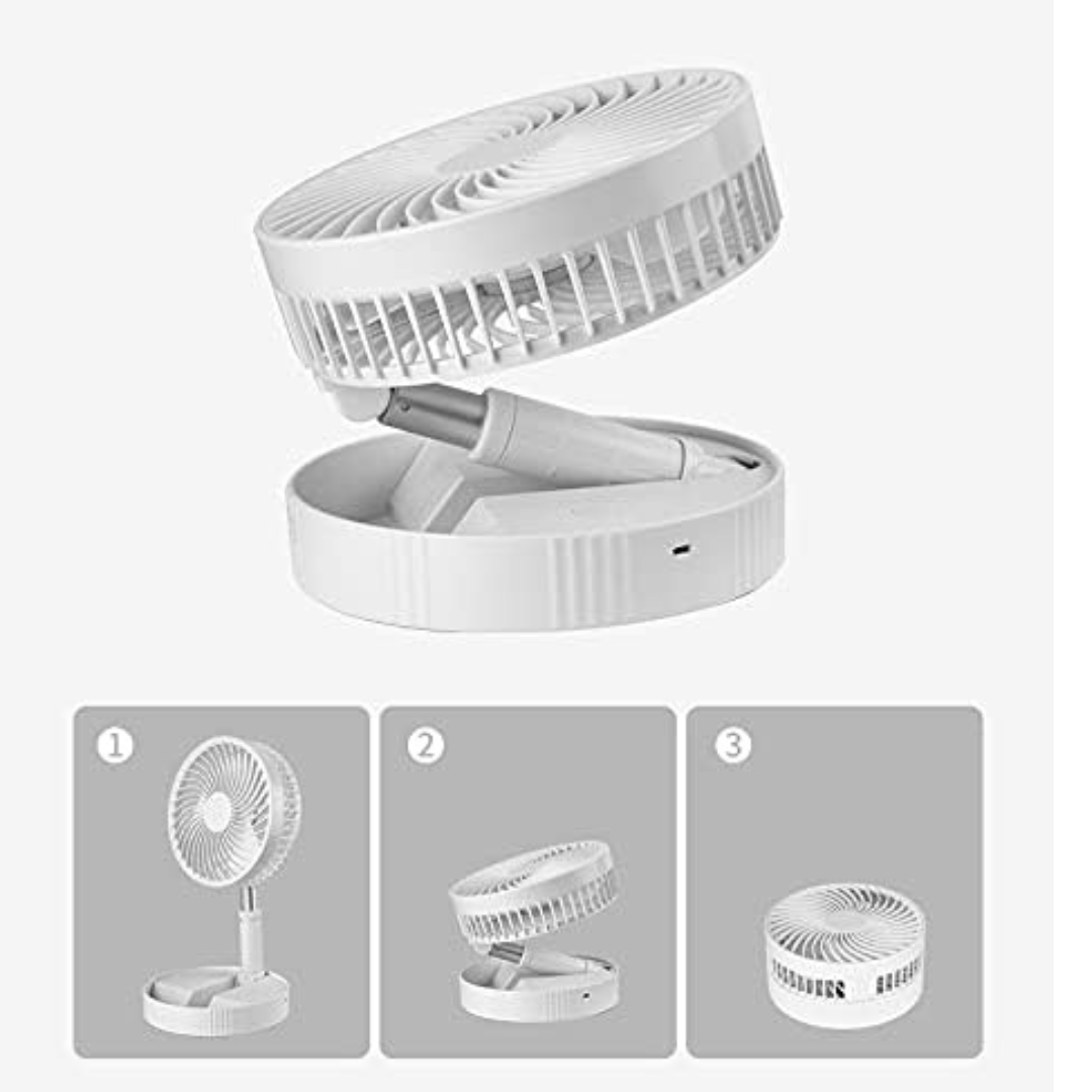 Easy Pixa Mini ventilateur de bureau à batterie rechargeable - PixaMaoc