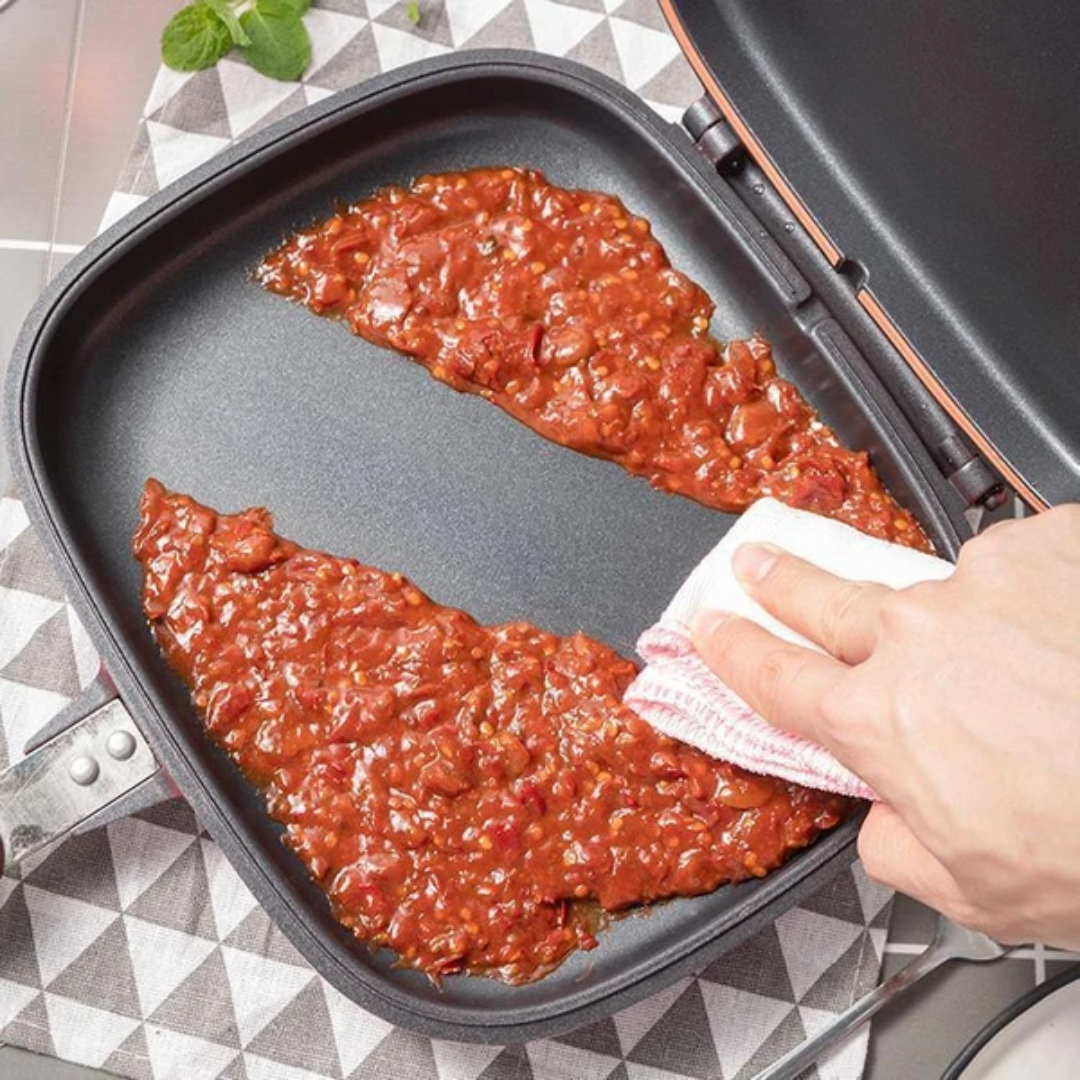 Poêle Pixa Double Grill Antiadhésif - PixaMaoc