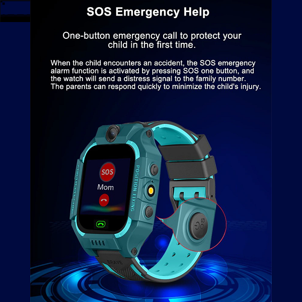 Montre Intelligente pour enfants avec Localisation GPS - PixaMaoc