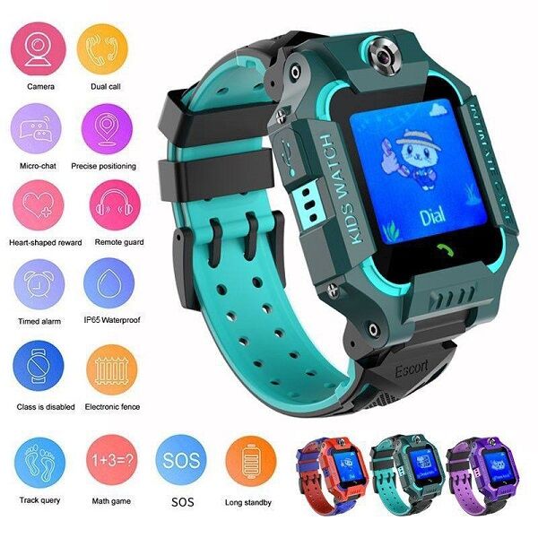 Montre Intelligente pour enfants avec Localisation GPS - PixaMaoc