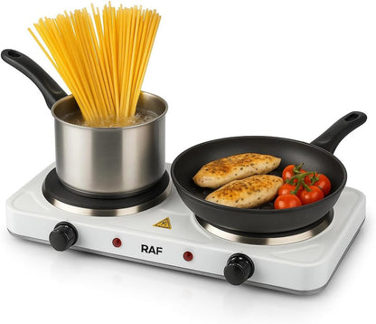 Pixa Réchaud Électrique Double de Table RAF 2000W