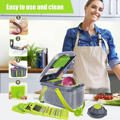 Coupe-légumes Pixa  Multifonctionnel 22pcs